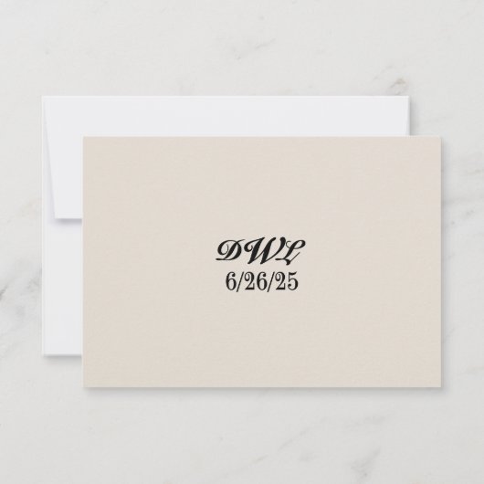 Dazzling Diamond QR Code Wedding RSVP Card (Achterkant)