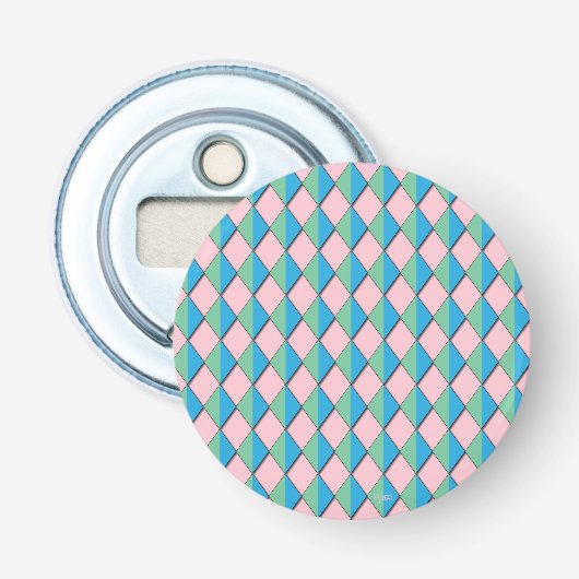 Dazzling Diamonds Button Flesopener (Voorkant)