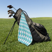 Dazzling Diamonds Golfhanddoek (Groen)