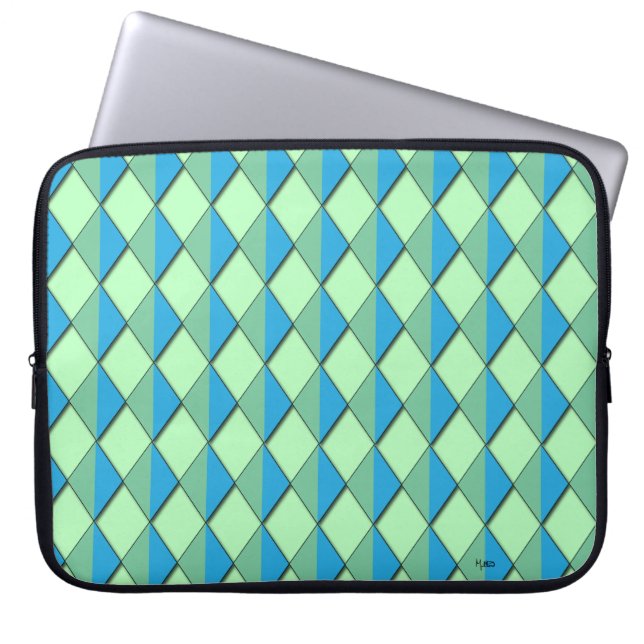 Dazzling Diamonds Laptop Sleeve (Voorkant)