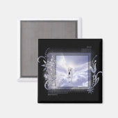 Dazzling Flying Unicorn Label Series Magneet (Voorkant / Achterkant)