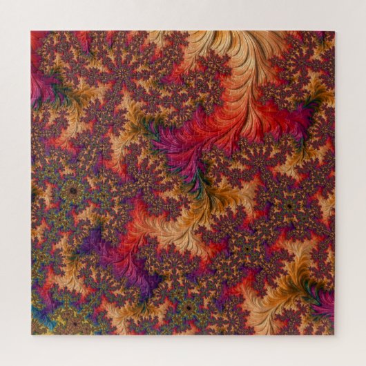 Dazzling Fractal Legpuzzel (Verticaal)