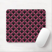 Dazzling Fuchsia Uptown Glam Mousepad Muismat (Met muis)