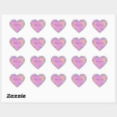 Dazzling Gems GEPERSONALISEERDE NAAM Roze Sticker (Vel)