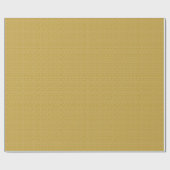 Dazzling Gold en Gold Filigree Pattern  Cadeaupapier (Vlak)