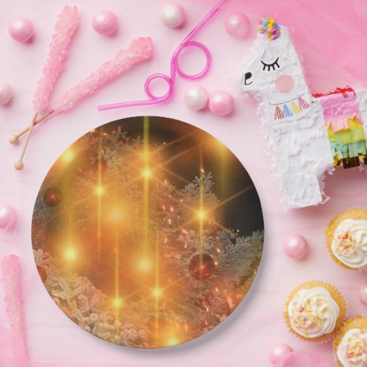 Dazzling Holiday Papieren Bordje (Feest)