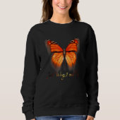Dazzling Monarch Butterfly Trui (Voorkant)