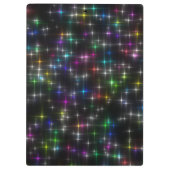 Dazzling Multicolor Stars Klembord (Achterkant)