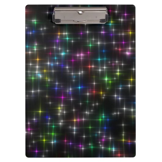 Dazzling Multicolor Stars Klembord (Voorkant)