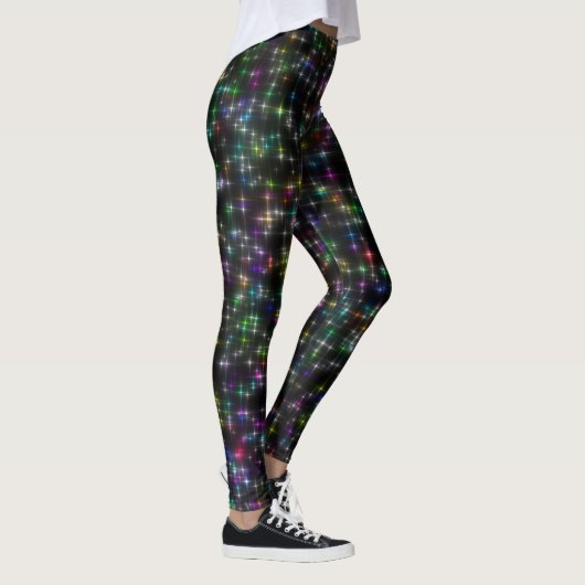 Dazzling Multicolor Stars Leggings (Rechts)