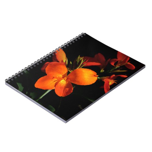 Dazzling Orchid Notitieboek (Linkerzijde)