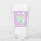 DAZZLING PAARS I LIVE GYMNASTICS DESIGN GLAS (Achterkant)