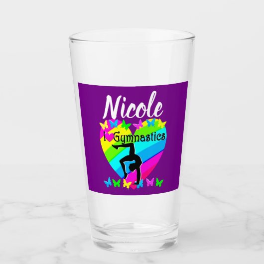 DAZZLING PAARS I LIVE GYMNASTICS DESIGN GLAS (Voorkant)