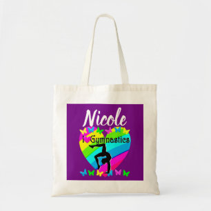 DAZZLING PAARS I LIVE GYMNASTICS DESIGN TOTE BAG