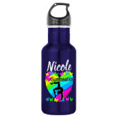 DAZZLING PAARS I LIVE GYMNASTICS DESIGN WATERFLES  (Voorkant)