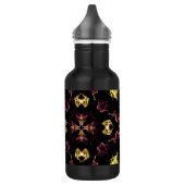 Dazzling Pink en Yellow Mandala Waterfles (Links)