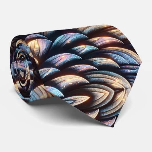 Dazzling Scales Stropdas (Opgerold)