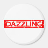 Dazzling Stamp Magneet (Voorkant)
