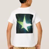 Dazzling Star Kinder T-shirt – Sparkle & Shine Sty (Achterkant)
