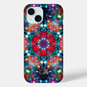 Dazzling Stellar Kaleid iPhone 15 Case