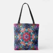 Dazzling Stellar Kaleid Tote Bag (Achterkant)