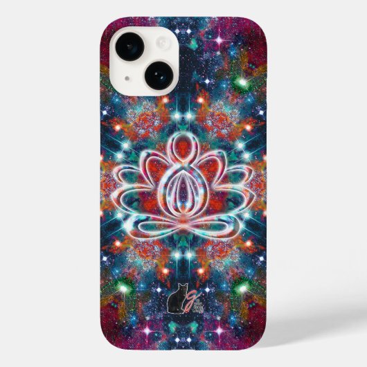 Dazzling Zen Lotus Case-Mate iPhone Case (Achterkant)