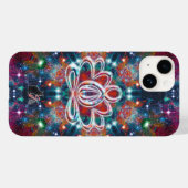 Dazzling Zen Lotus Case-Mate iPhone Case (Achterkant (horizontaal))
