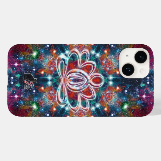 Dazzling Zen Lotus Case-Mate iPhone Case (Achterkant (horizontaal))