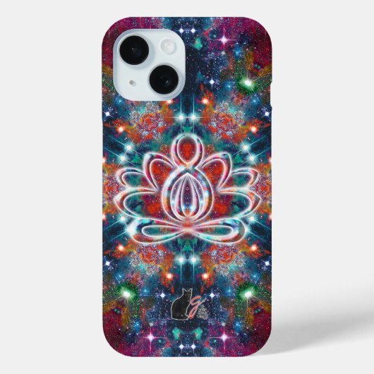Dazzling Zen Lotus Case-Mate iPhone Case (Achterkant)