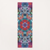 Dazzling Zen Lotus Star Kaleid Yogamat (Voorkant)