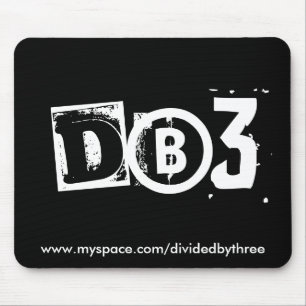 dB3 muis - w op b Muismat