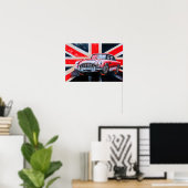 DB5 Sports Car Union Jack Poster (Thuiskantoor)