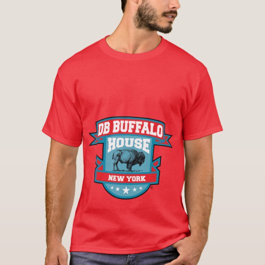 DB BUFFALO HOUSE ART T-SHIRT (Voorkant)