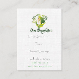 DB-cadeaus "Hoe we reizen" Profielkaarten Visitekaartje