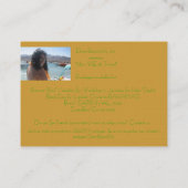 DB-cadeaus "Hoe we reizen" Profielkaarten Visitekaartje (Achterkant)