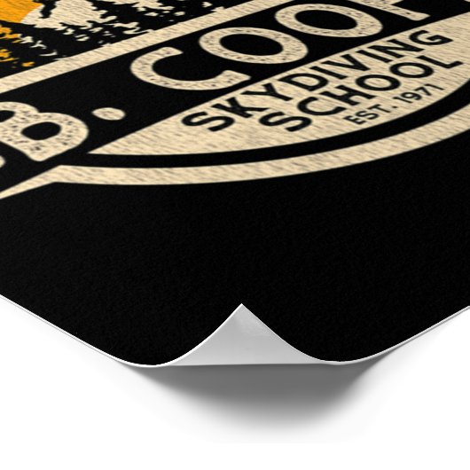 DB Cooper Classic Poster (Hoek)