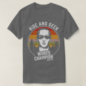 DB Cooper Hide And Seek World Champion T-shirt (Design voorkant)