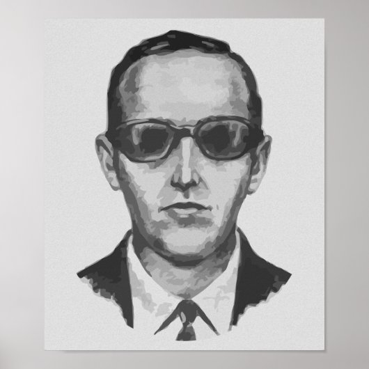 DB Cooper Poster (Voorkant)