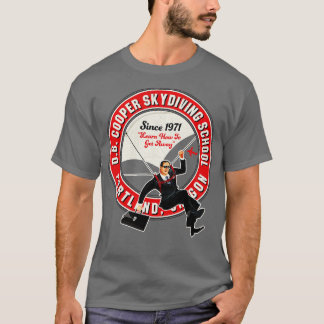 DB Cooper Skydiving School T-shirt