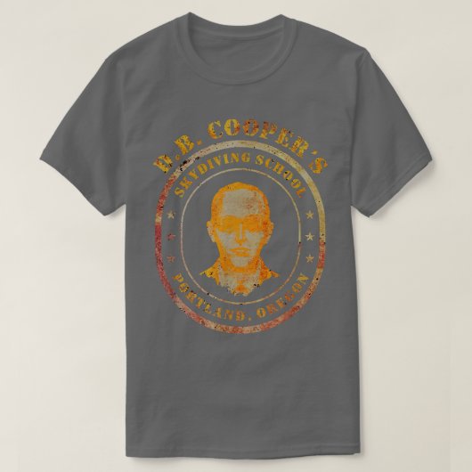 DB Cooper T-shirt (Design voorkant)