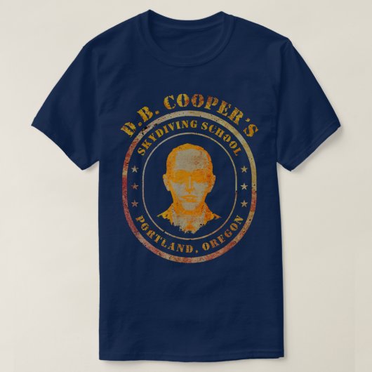 DB Cooper T-shirt (Design voorkant)