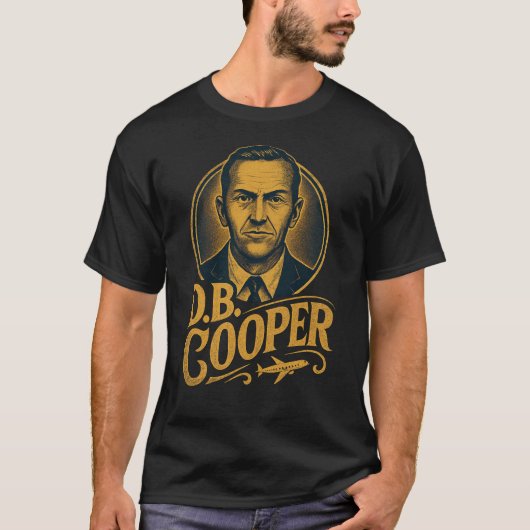 DB Cooper T-shirt (Voorkant)