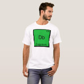 Db - Dragonborn Grappig Chemie Element Symbool T-s T-shirt (Voorkant volledig)