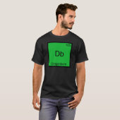 Db - Dragonborn Grappig Chemie Elementsymbool T-sh T-shirt (Voorkant volledig)