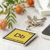 Db - Drinking Buddy Chemie Element Symbool T-shirt Sleutelhanger (Zijkant)
