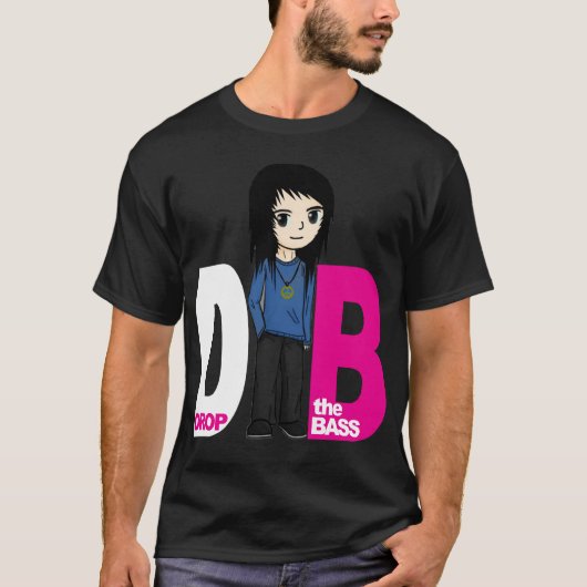 DB Laat het T-shirt met de tas vallen (NIEUW) (Voorkant)