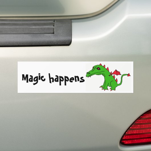 DB- Magische gebeuren bumpersticker (Op auto)