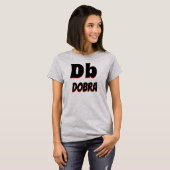 Db São Tomé en Príncipe dobra grijs T-shirt (Voorkant volledig)