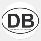 DB-Stickers Ronde Sticker (Voorkant)