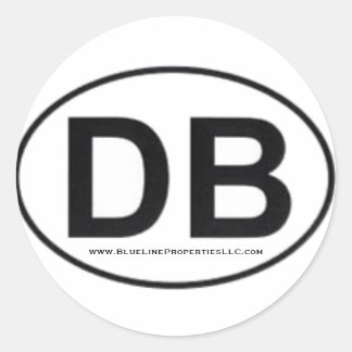 DB-Stickers Ronde Sticker